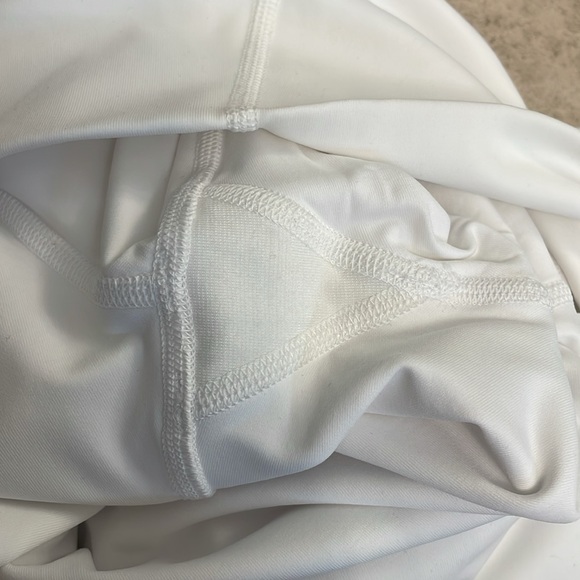 Lululemon Wunder Under High-Rise Crop 21” Mesh White size 4 - Picture 6 of 6